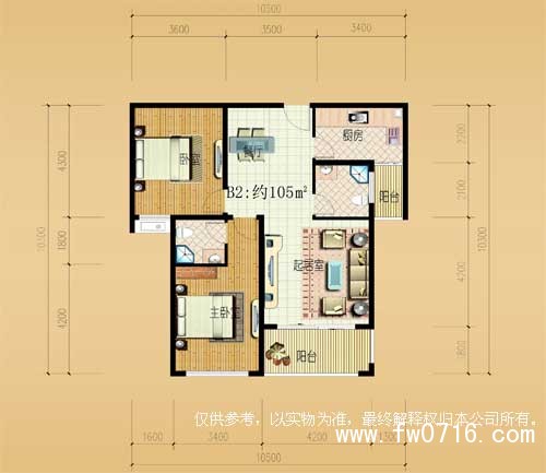 江陵江景豪庭户型图