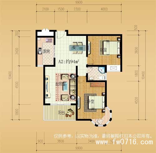 江陵江景豪庭户型图