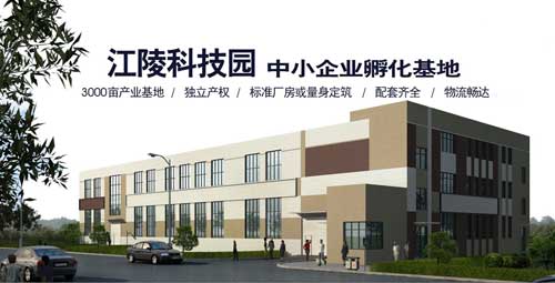 江陵科技园效果图