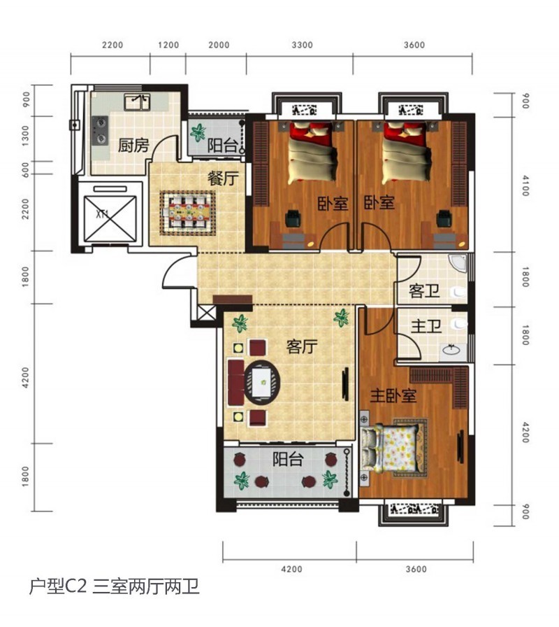 江陵育才佳苑户型图