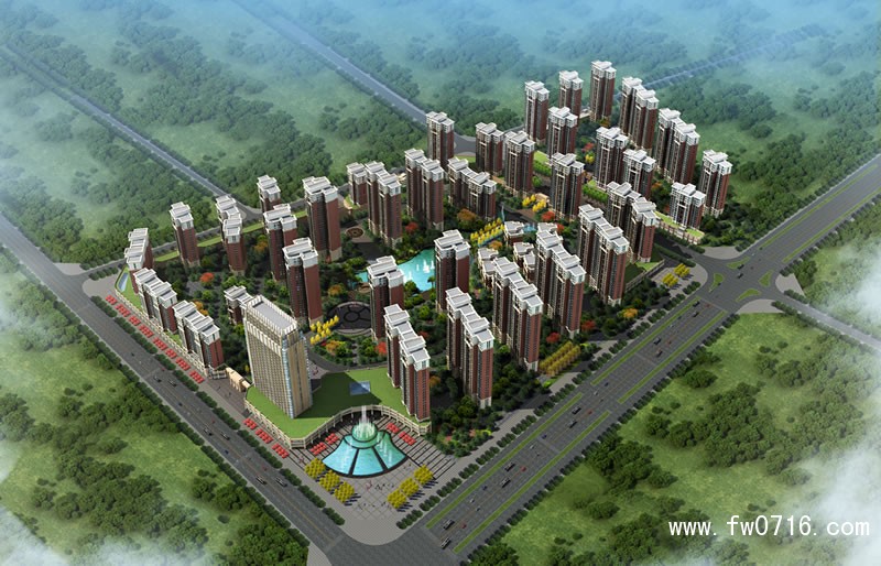 江陵万佳时代效果图