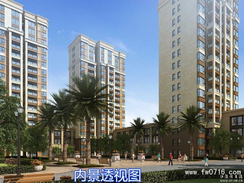 江陵综合农贸市场效果图