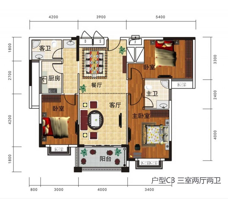 江陵育才佳苑户型图