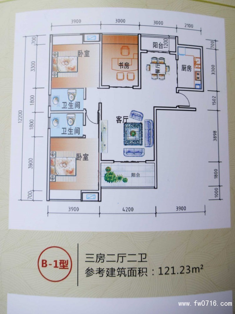 江陵美园户型图