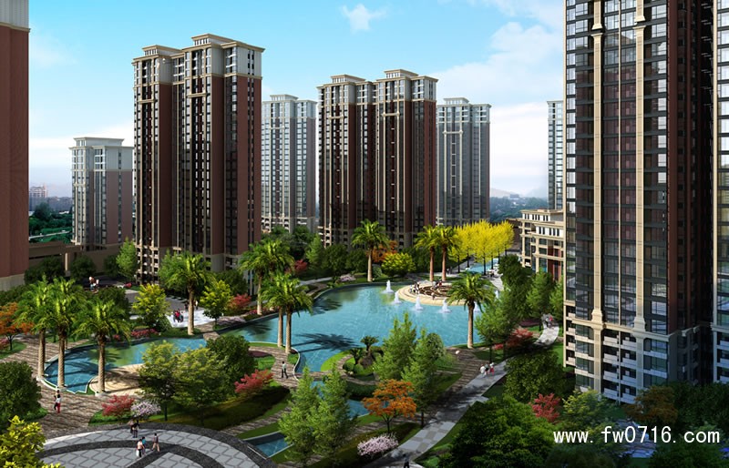 江陵万佳时代效果图