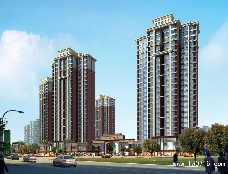 江陵万佳时代效果图