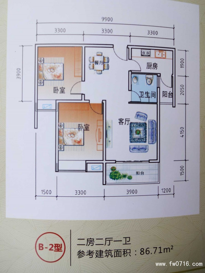 江陵美园户型图