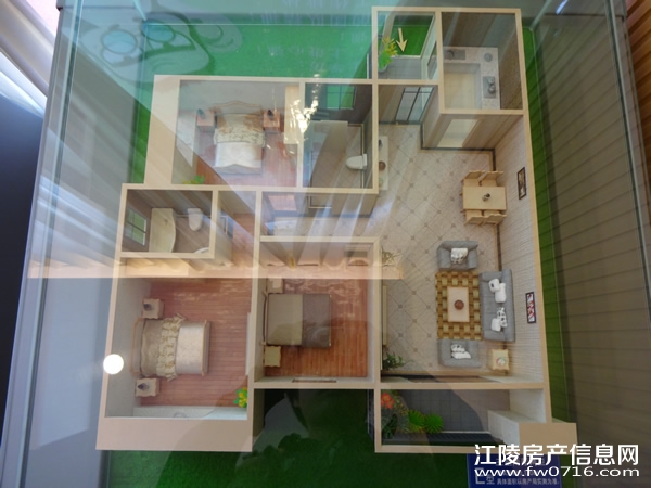 江陵县阳光华府户型图片