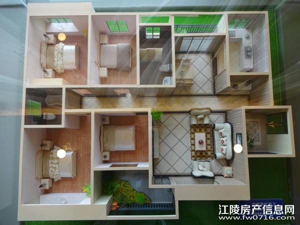 江陵县阳光华府户型图片